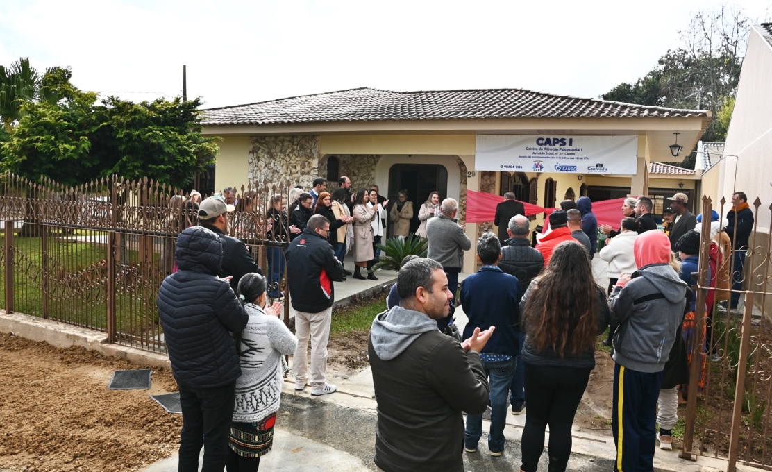 Contenda inaugura nova sede do CAPS I