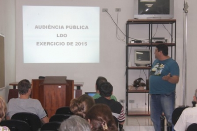 Audiência Pública de Apresentação e Discussão da LDO - 2015