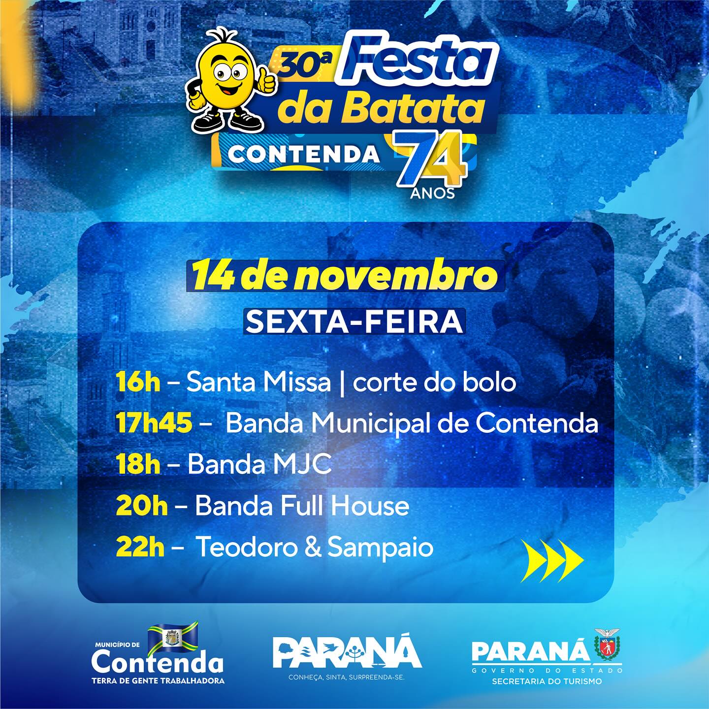 Capa - Prefeitura divulga programação de aniversário