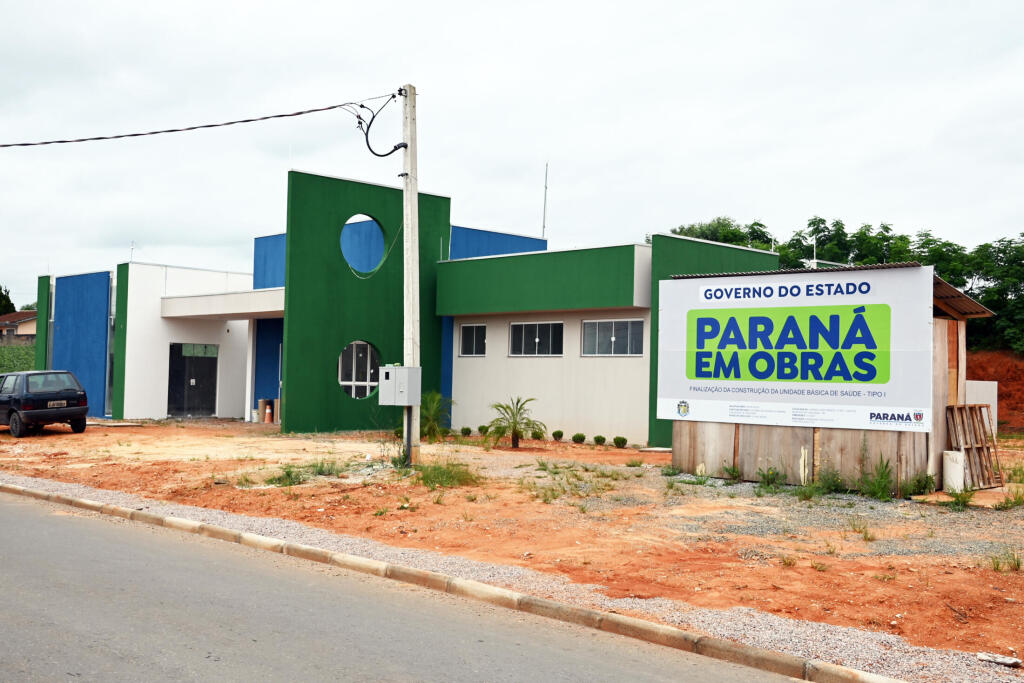 Obras da nova UBS de Contenda na reta final