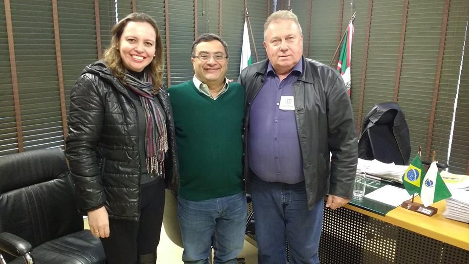 Audiência com o Secretário de Estado da Saúde, Michele Caputo Neto.