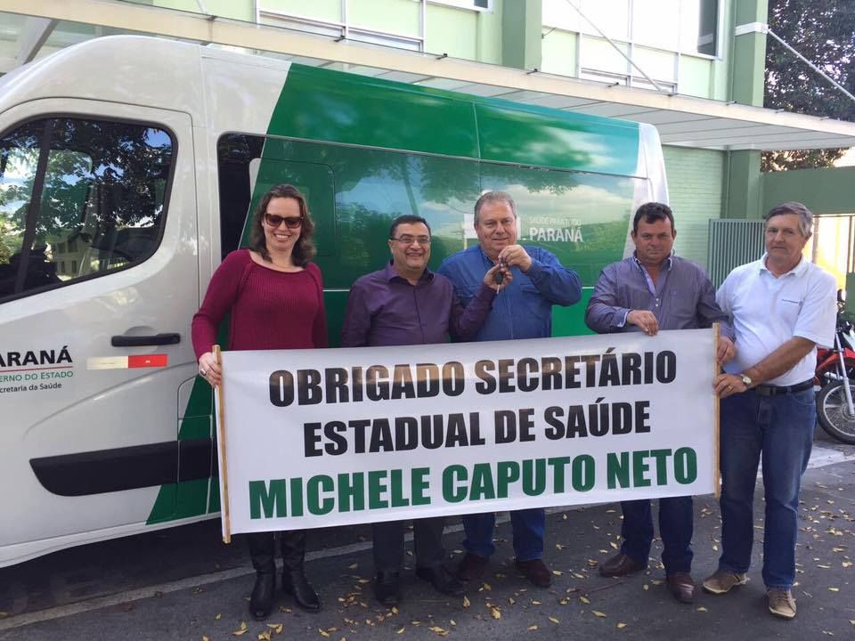 Contenda recebe veículo da Secretaria Estadual de Saúde
