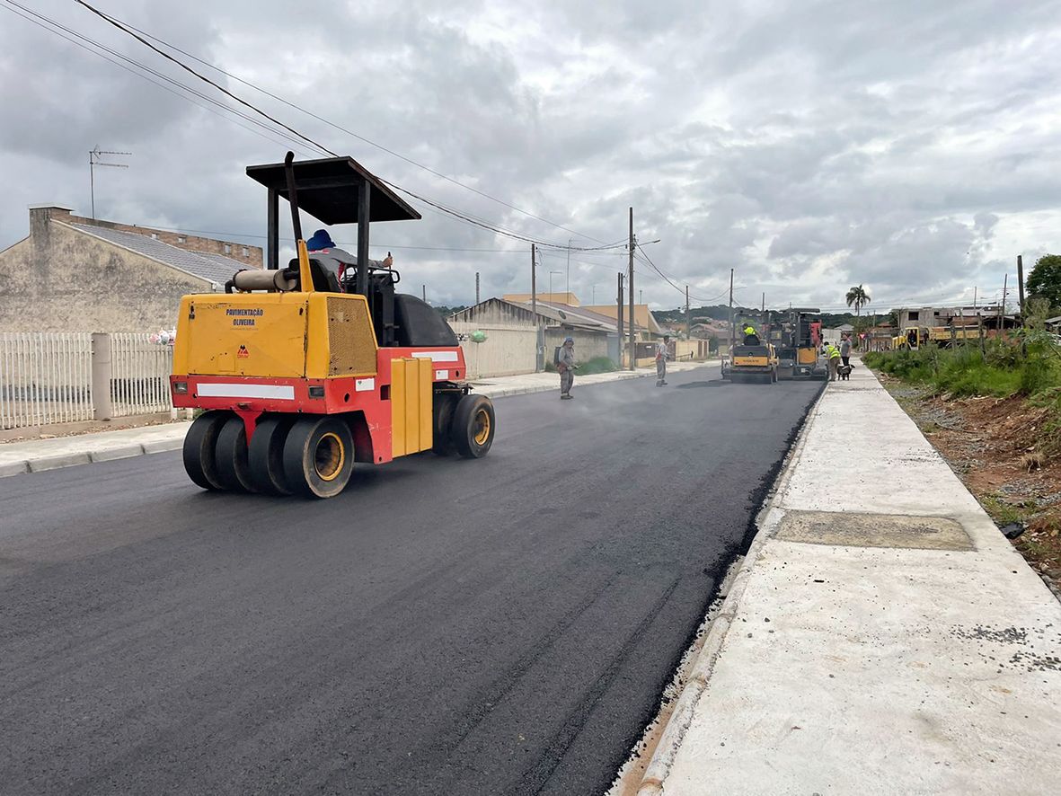 Asfalto da Avenida Paraná é concluído