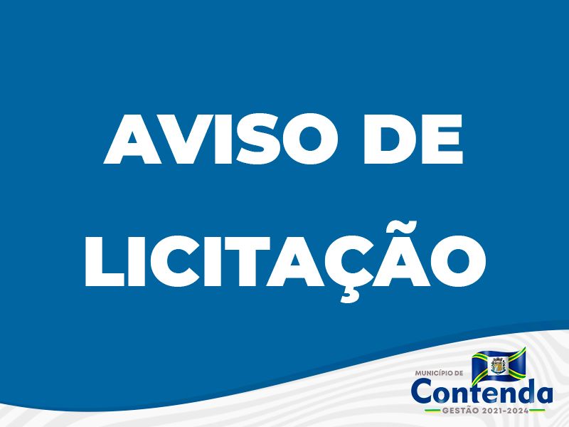 Aviso de Licitação