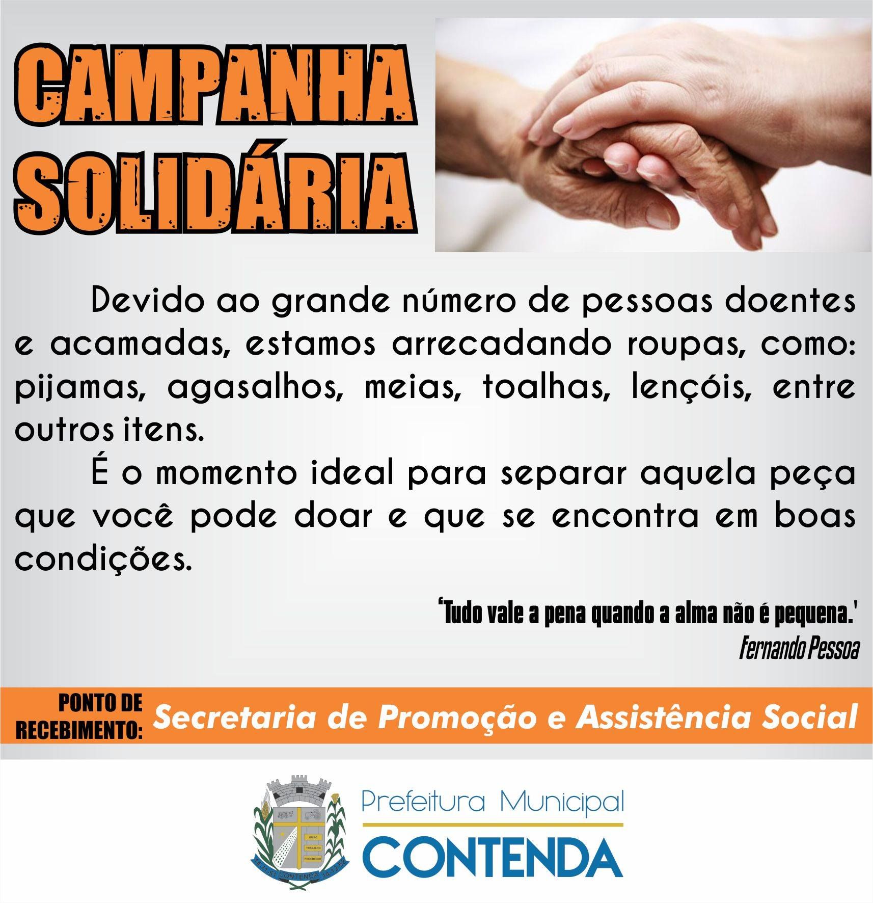 CAMPANHA SOLIDÁRIA