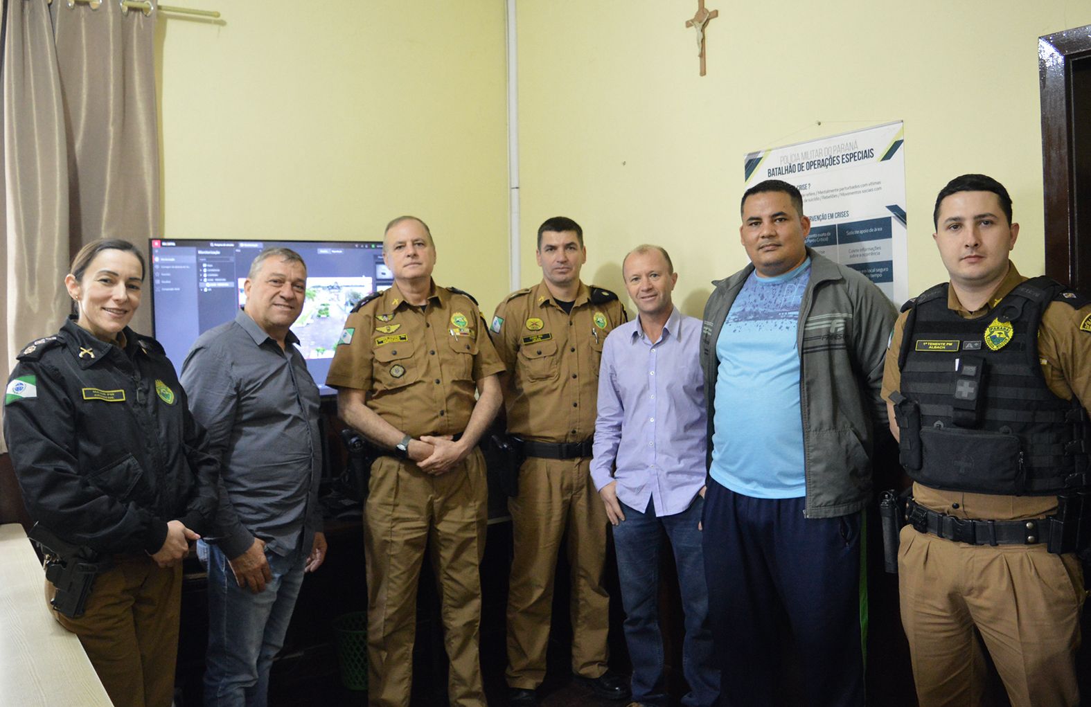 Contenda inaugura central de segurança