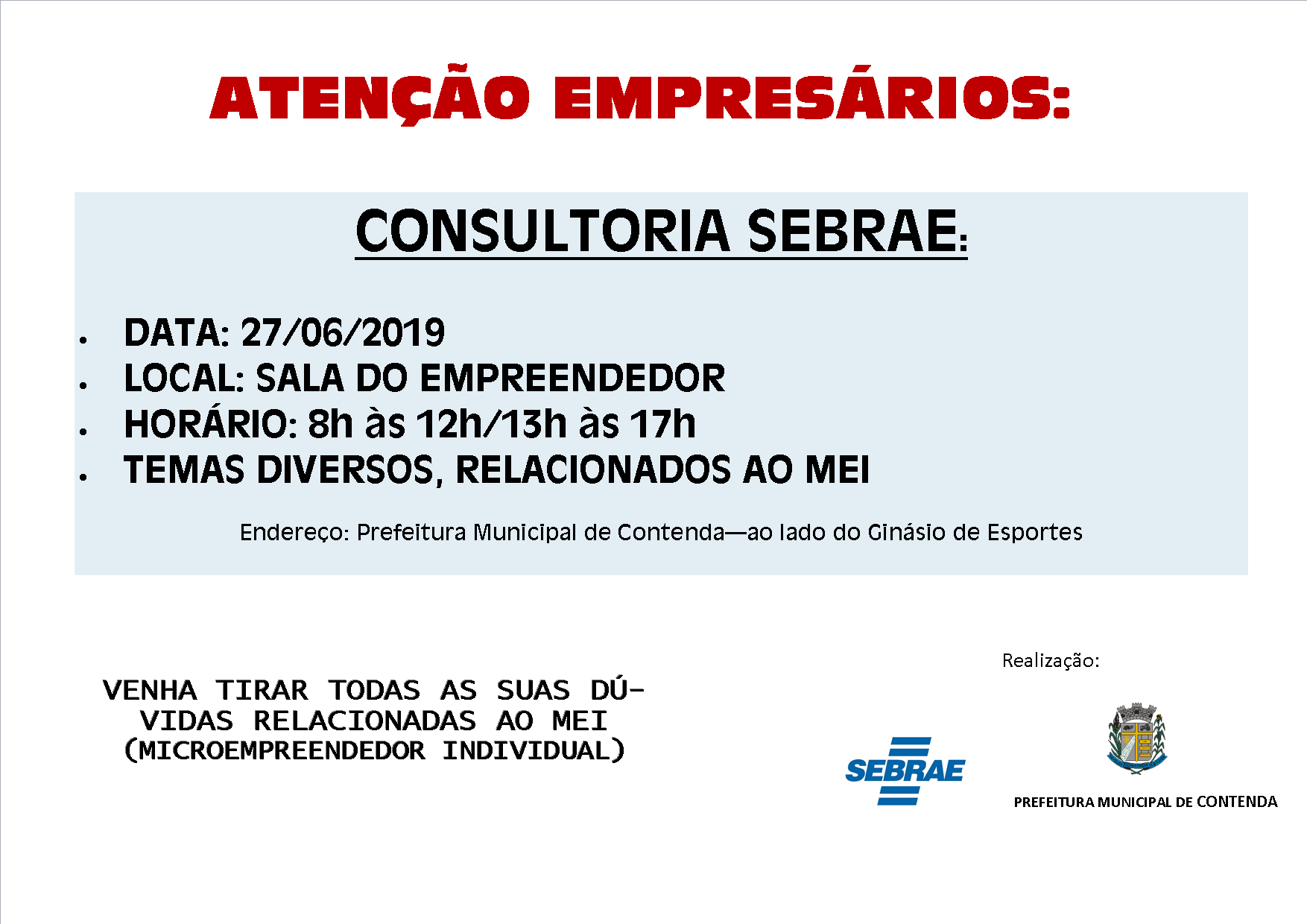 CONSULTORIA SEBRAE