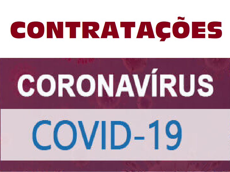 Contratos Coronavírus - Em atendimento a LEI Nº 13.979, DE 6 DE FEVEREIRO DE 2020