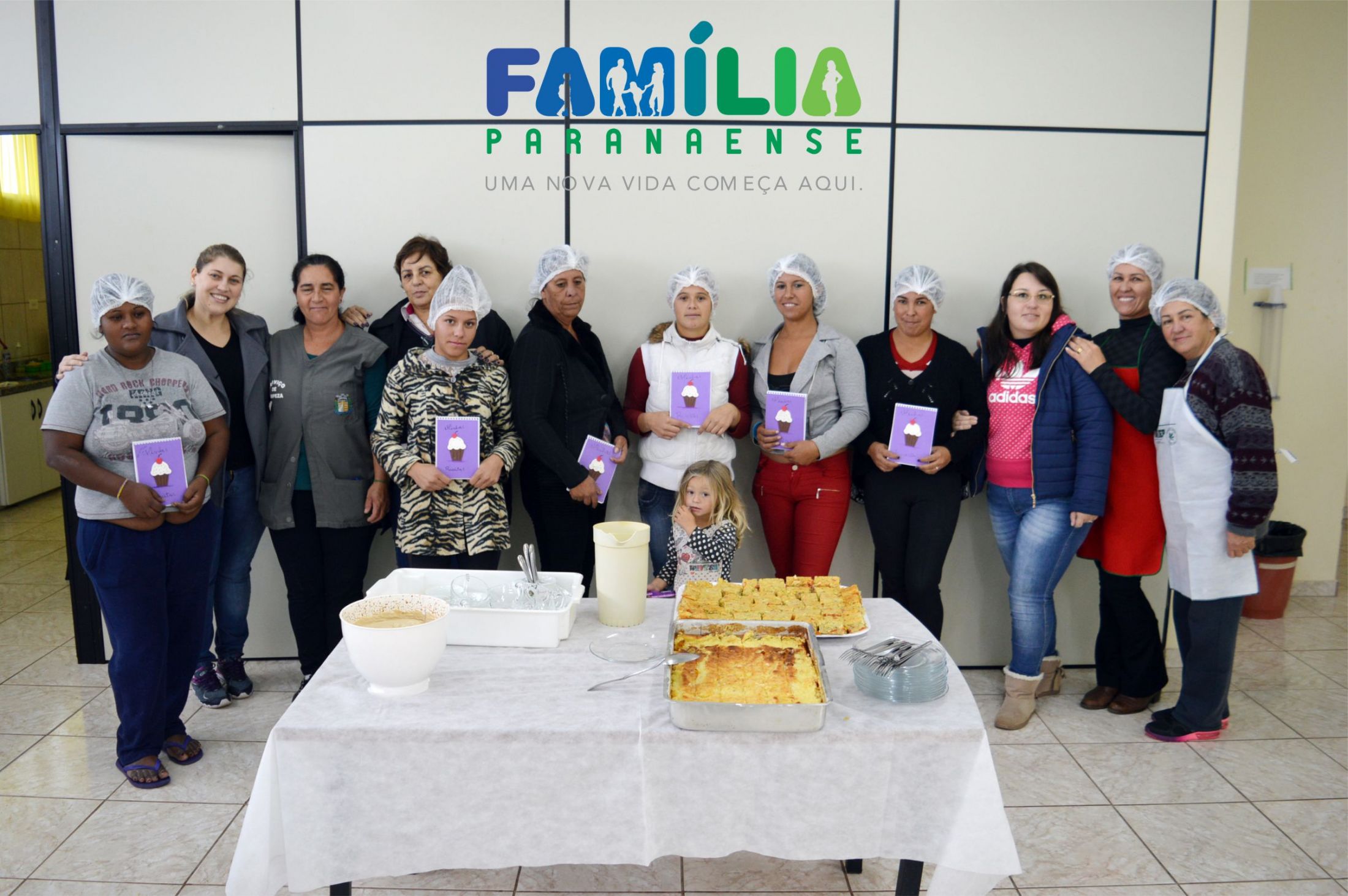 Famílias participam de oficina em Contenda