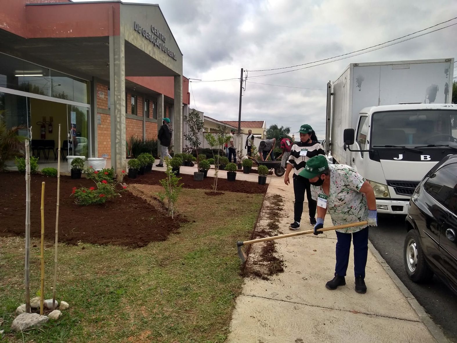 Contenda realizou Curso de Jardinagem