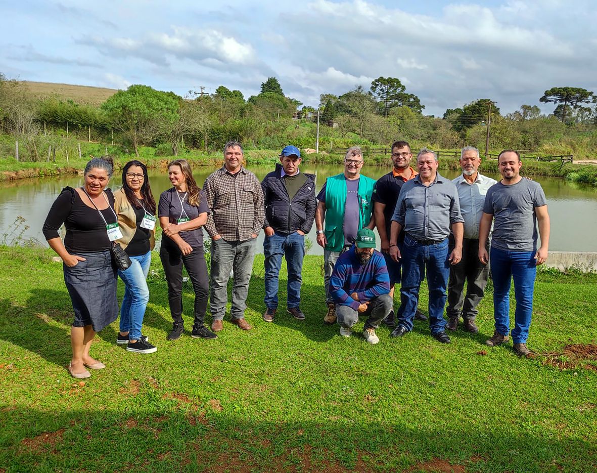 Contendenses participam do Curso de Piscicultura