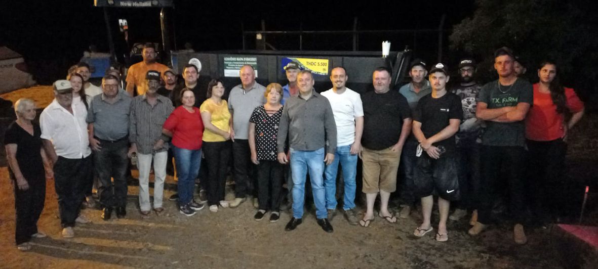 Prefeitura repassa calcareadeira à Comunidade da Lagoa das Almas