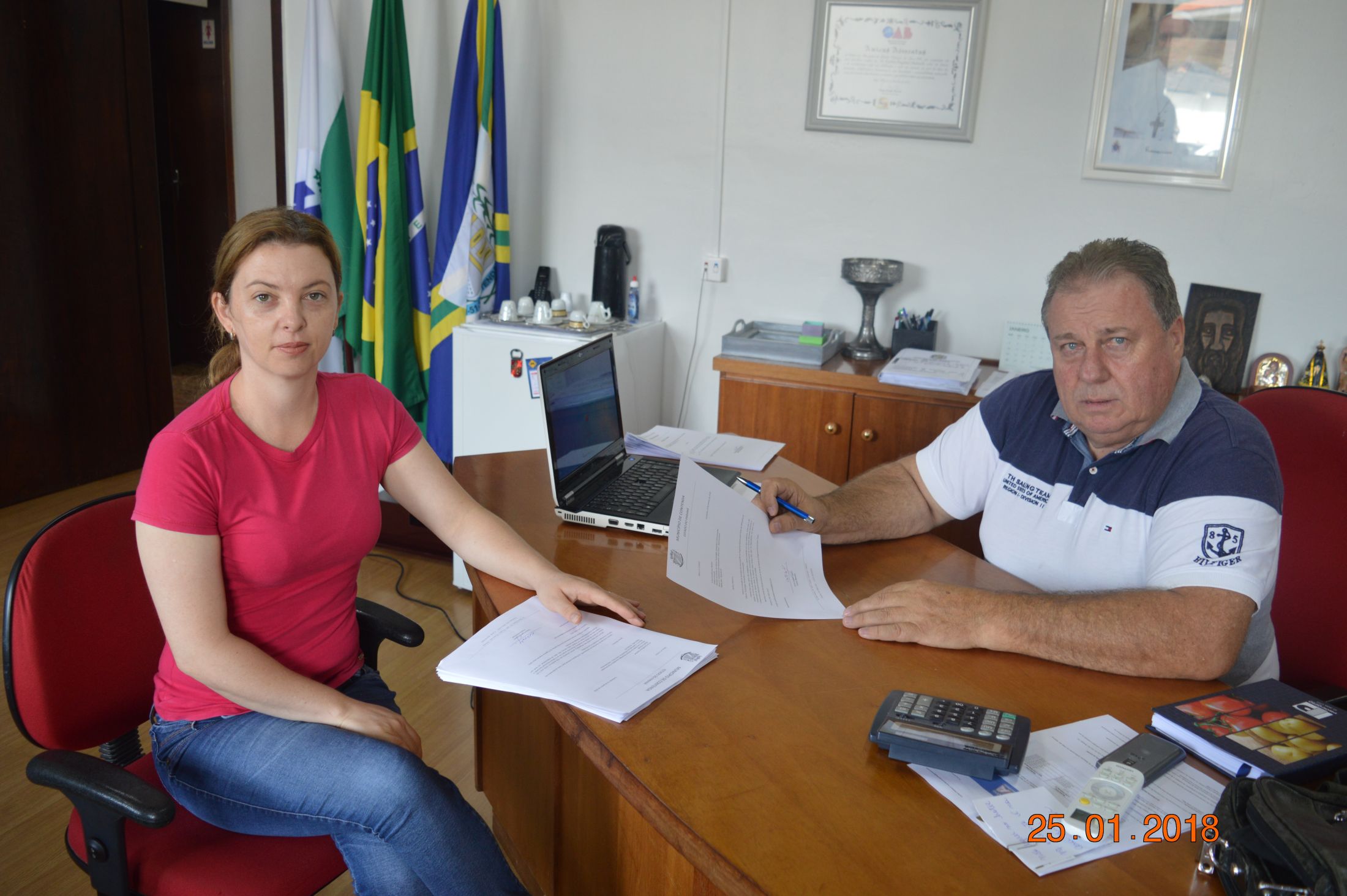 Prefeito assina intenção em aderir ao Programa Internet para Todos do Ministério das Comunicações