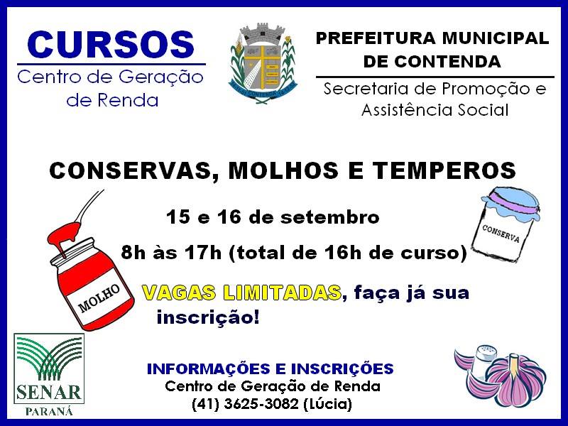 Cursos Centro de Geração de Renda