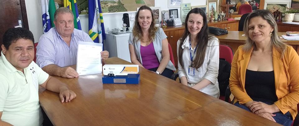 Odontosesc entrega relatório de prestação de contas das atividades realizadas em Contenda