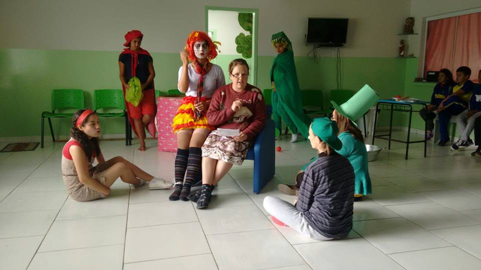 Atividade cultural Casa Lar Anjo da Guarda