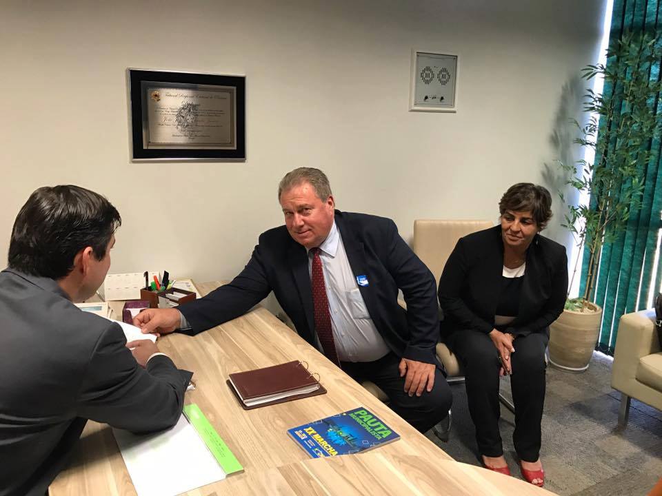 Prefeito busca recursos para o Município