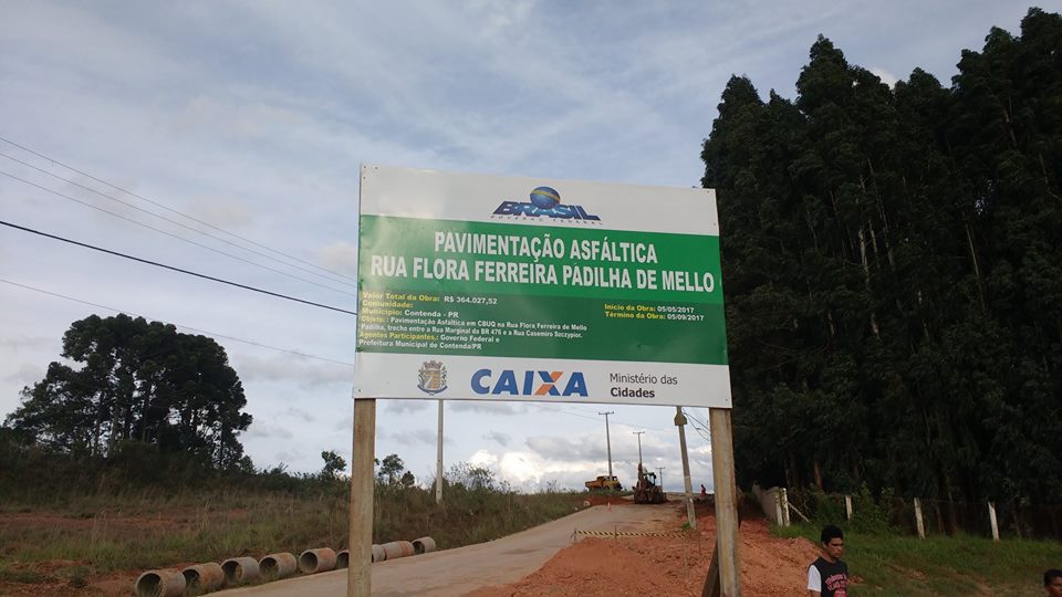 INICIADA MAIS UMA OBRA DE PAVIMENTAÇÃO ASFÁLTICA