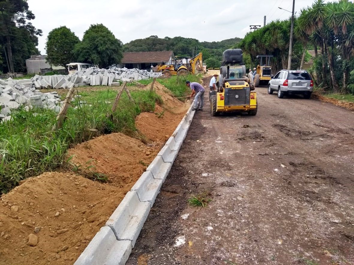 Ruas de Contenda receberão sextavados