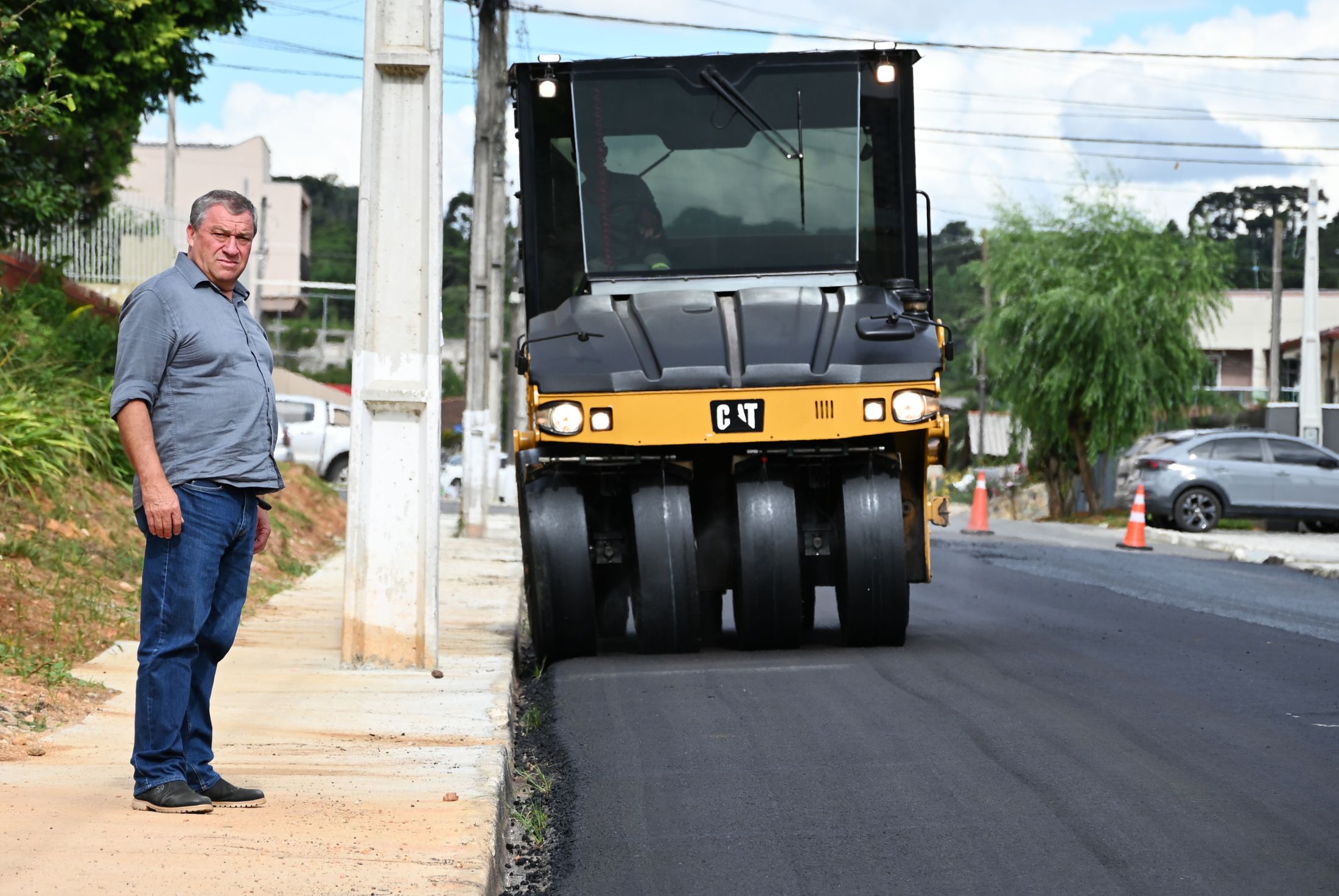 Contenda aplica última camada do recape