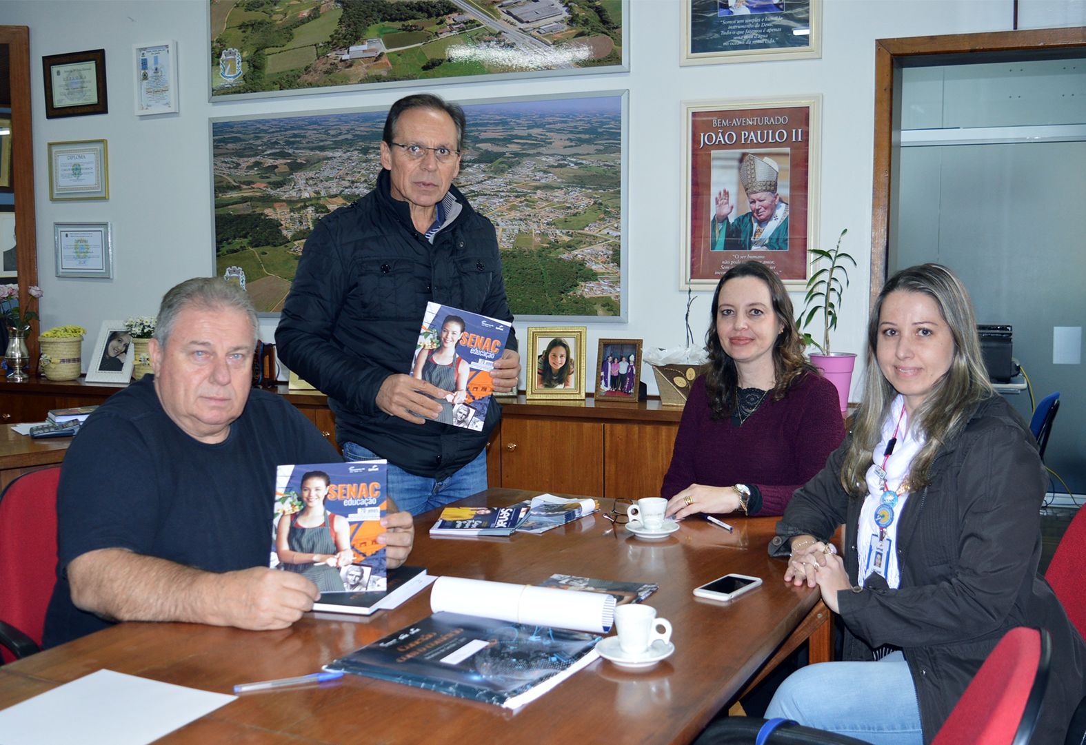 Contenda e Senac preparam palestra para os estudantes