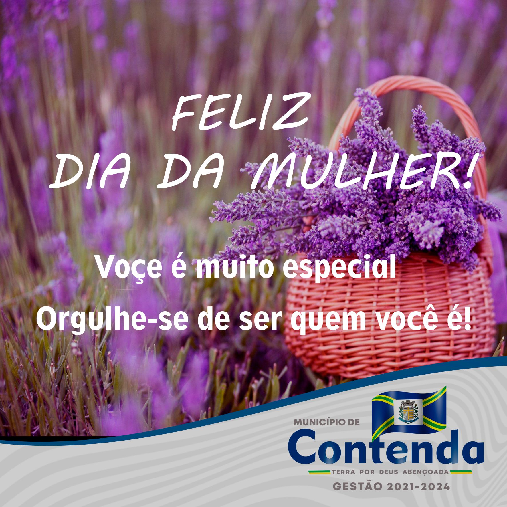 Feliz dia da Mulher