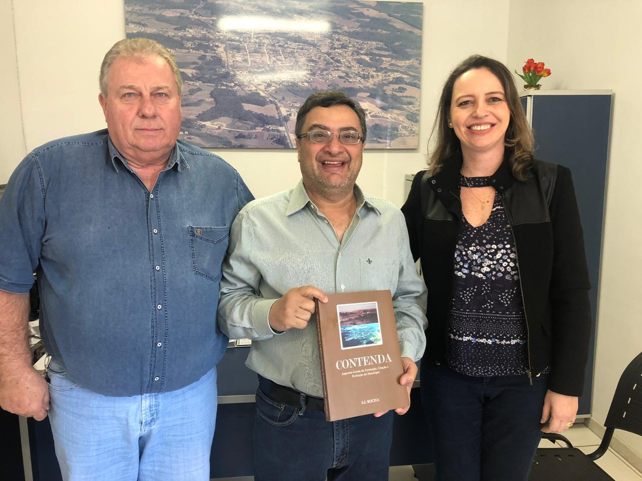 Deputado Estadual Michele Caputo visita Contenda