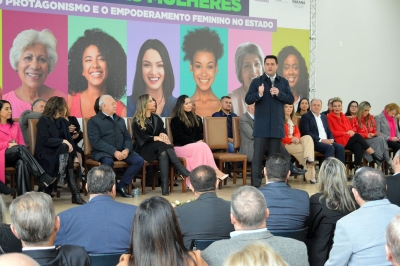 Mostarda participa do lançamento da Caravana Paraná Unido Pelas Mulheres