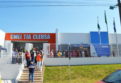 CMEI Tia Cleusa é inaugurado em Contenda