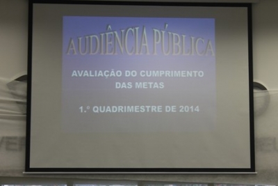 Audiência Pública - 1.º Quadrimestre 2014