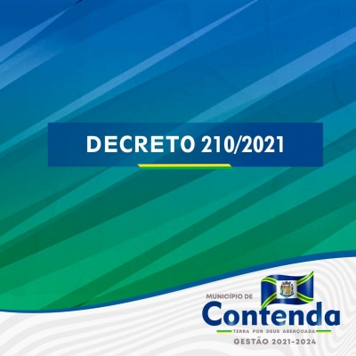 Decreto Municipal 210/2021