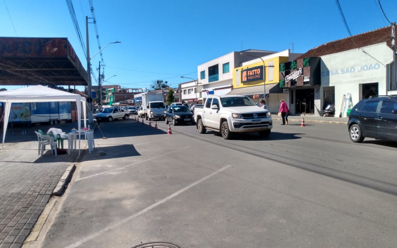 Prefeitura realiza barreira sanitária