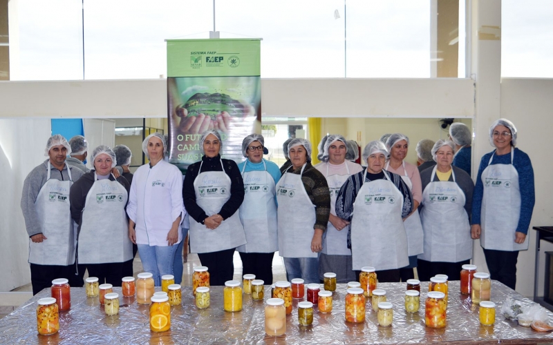 Contenda encerrou a capacitação de Compotas e Frutas Desidratadas