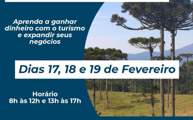 Turismo Rural é tema de curso em Contenda