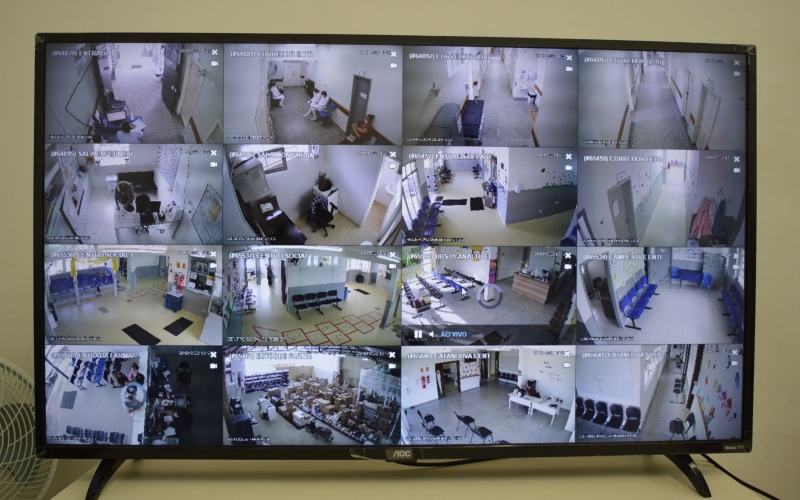 Prefeitura implanta câmeras no hospital e UBS