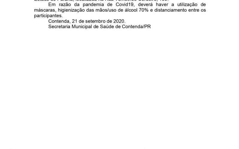 AUDIÊNCIA PÚBLICA REFERENTE AO 2º QUADRIMESTRE DE 2020