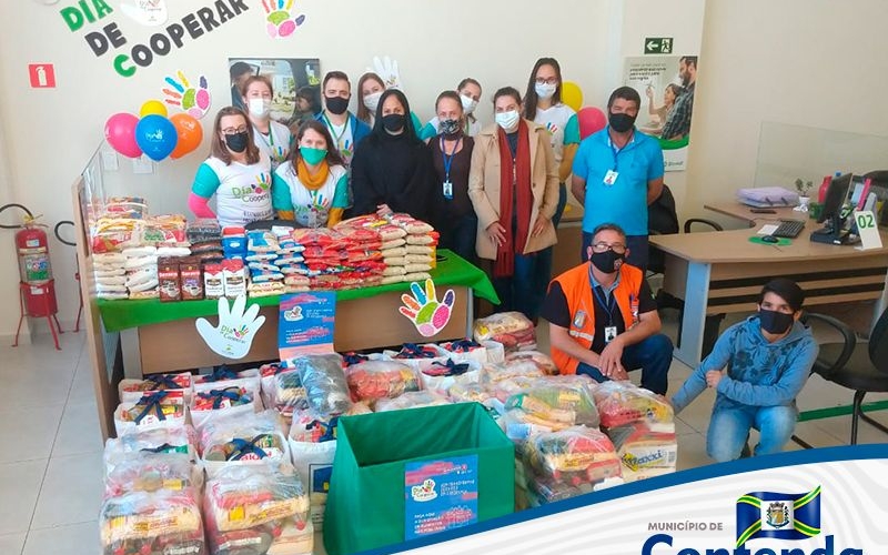 Agradecimento a todos que doaram para campanha do agasalho