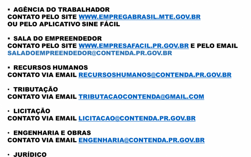 PREFEITURA DISPONIBILIZA ATENDIMENTO REMOTO