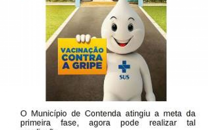 Ampliada para 10 anos a Vacinação da Gripe no Município