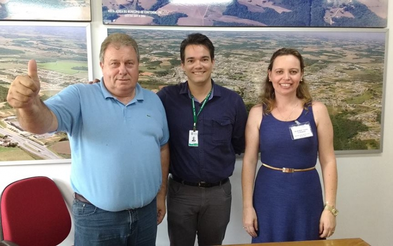 Município recebe visita do novo Diretor da 2ª Regional de Saúde Metropolitana