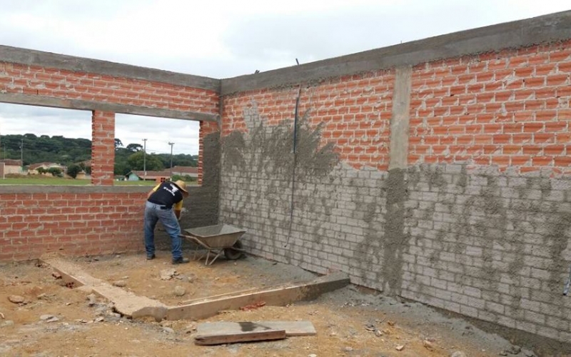 Obra de ampliação do Pré Júlia segue em ritmo acelerado
