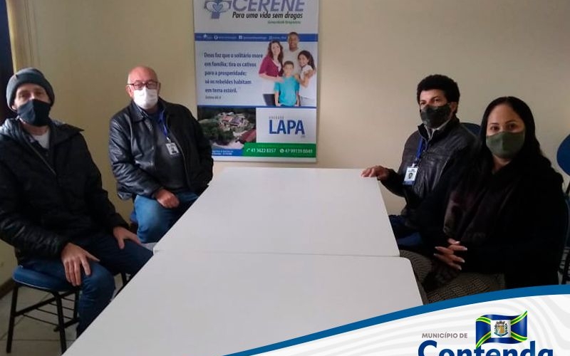Visita Comunidade Terapêutica Cerene no Município da Lapa