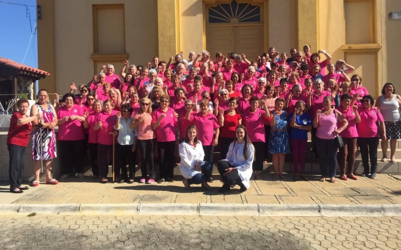 Outubro Rosa é realizado com várias atividades no município de Contenda