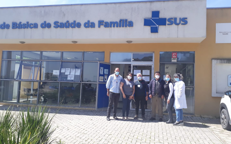 Contenda recebe visita da 2ª Regional de Saúde